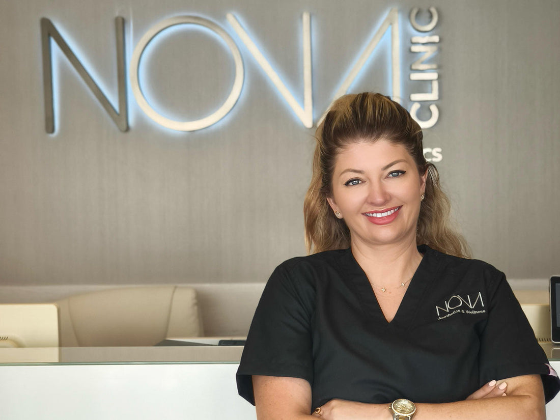 Gaëlle Antz, Surgical Nurse, Beauty and Laser Therapist (DHA licensed), and Creator of the Clean Rebel Organic Lymphatic Drainage Facial Protocol